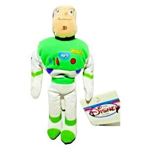 Disney Store Toy Story Buzz Lightyear Mini Bean Bag Plush 8-In Tag Vintage 90's